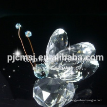 Hot Selling Crystal Glass Butterfly Figurines For Home Decorations